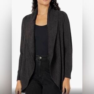 Multiples Shawl Collar Sweater Cardigan Size Medium.